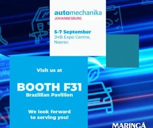 A Maringá Tec participará da Automechanika Johannesburg.